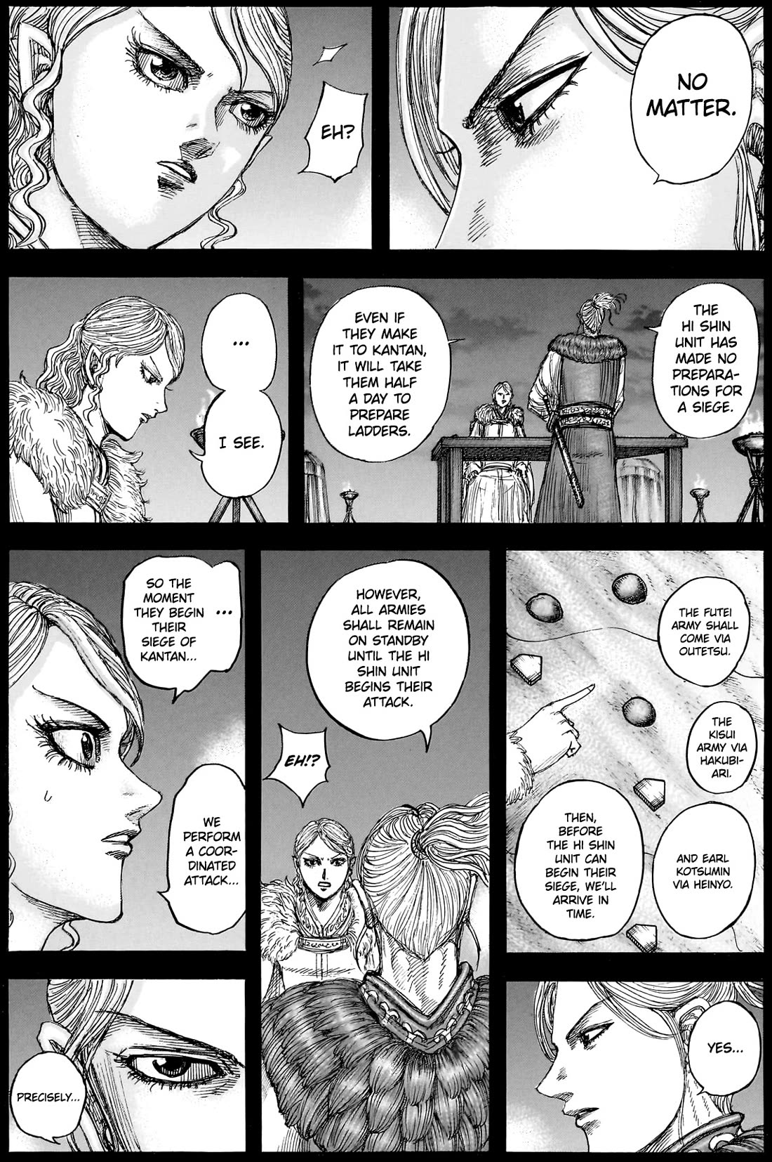Kingdom manga, chapter 878, page 8 of 18