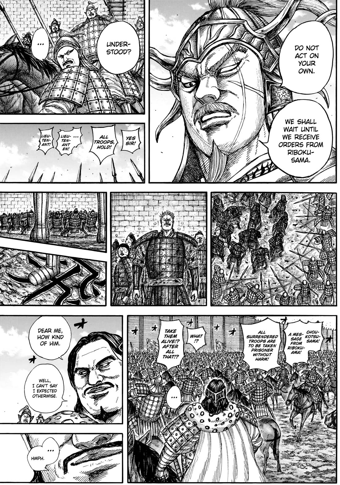 Kingdom Chapter 883 page 14 - Chapter 883
