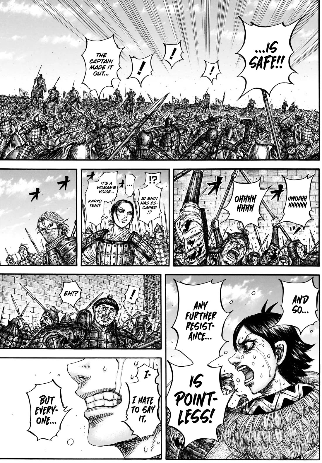 Kingdom Chapter 883 page 8 - Chapter 883