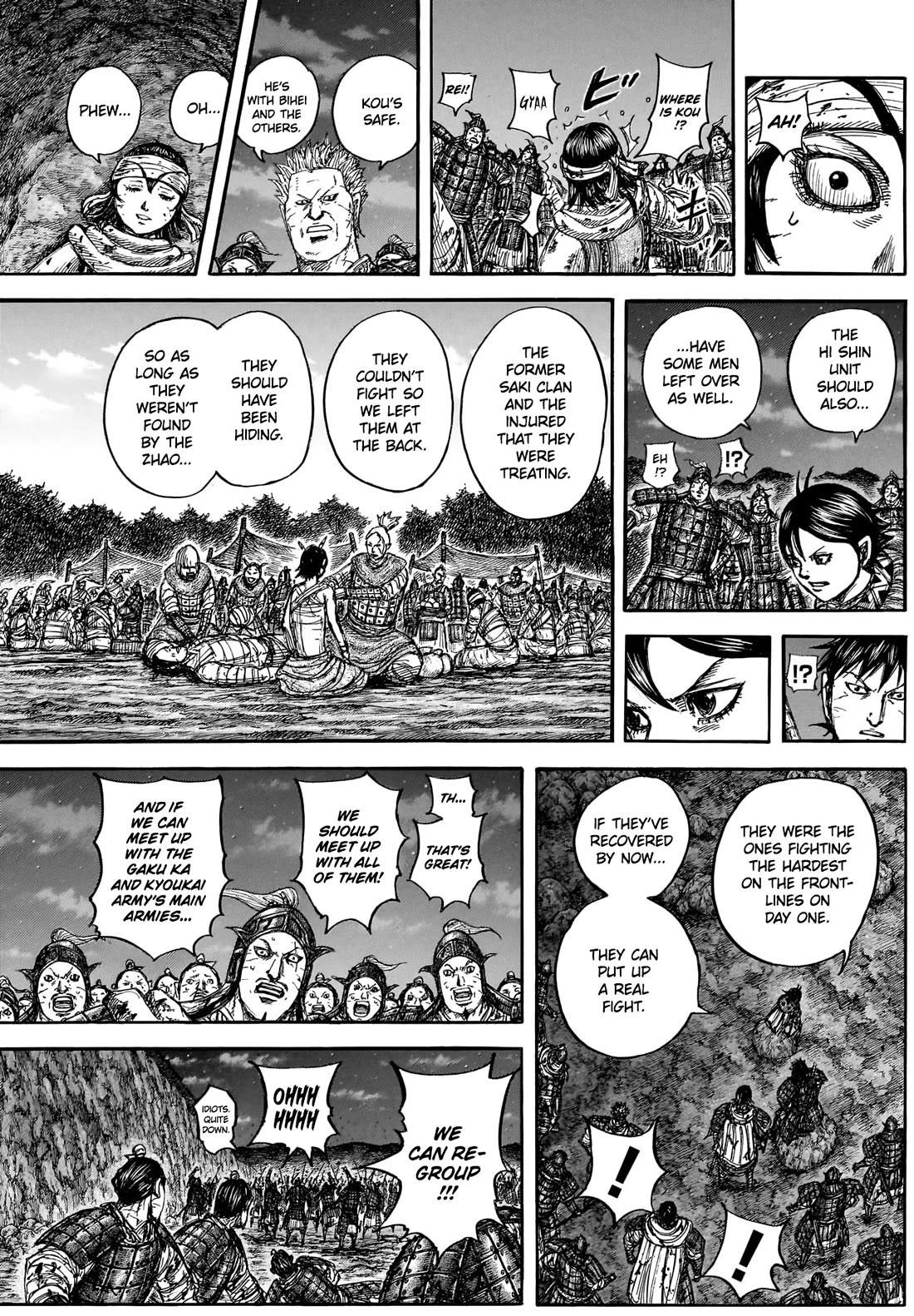 Kingdom Chapter 884 page 16 - Chapter 884