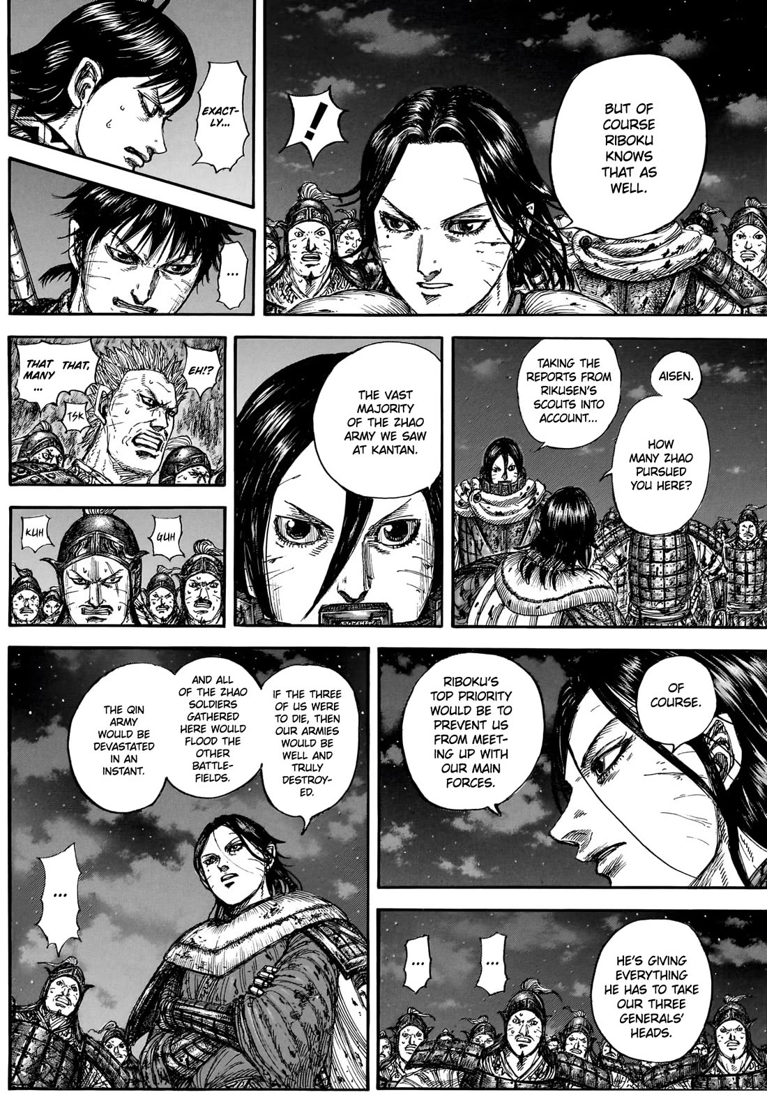 Kingdom Chapter 884 page 17 - Chapter 884