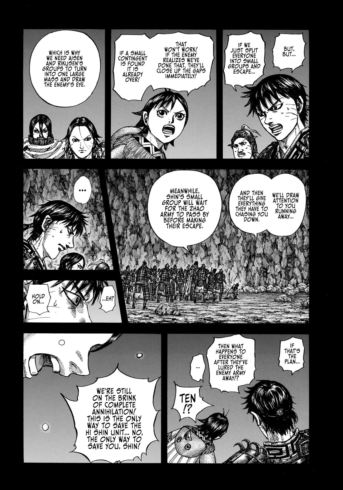 Kingdom Chapter 885 page 12 - Chapter 885