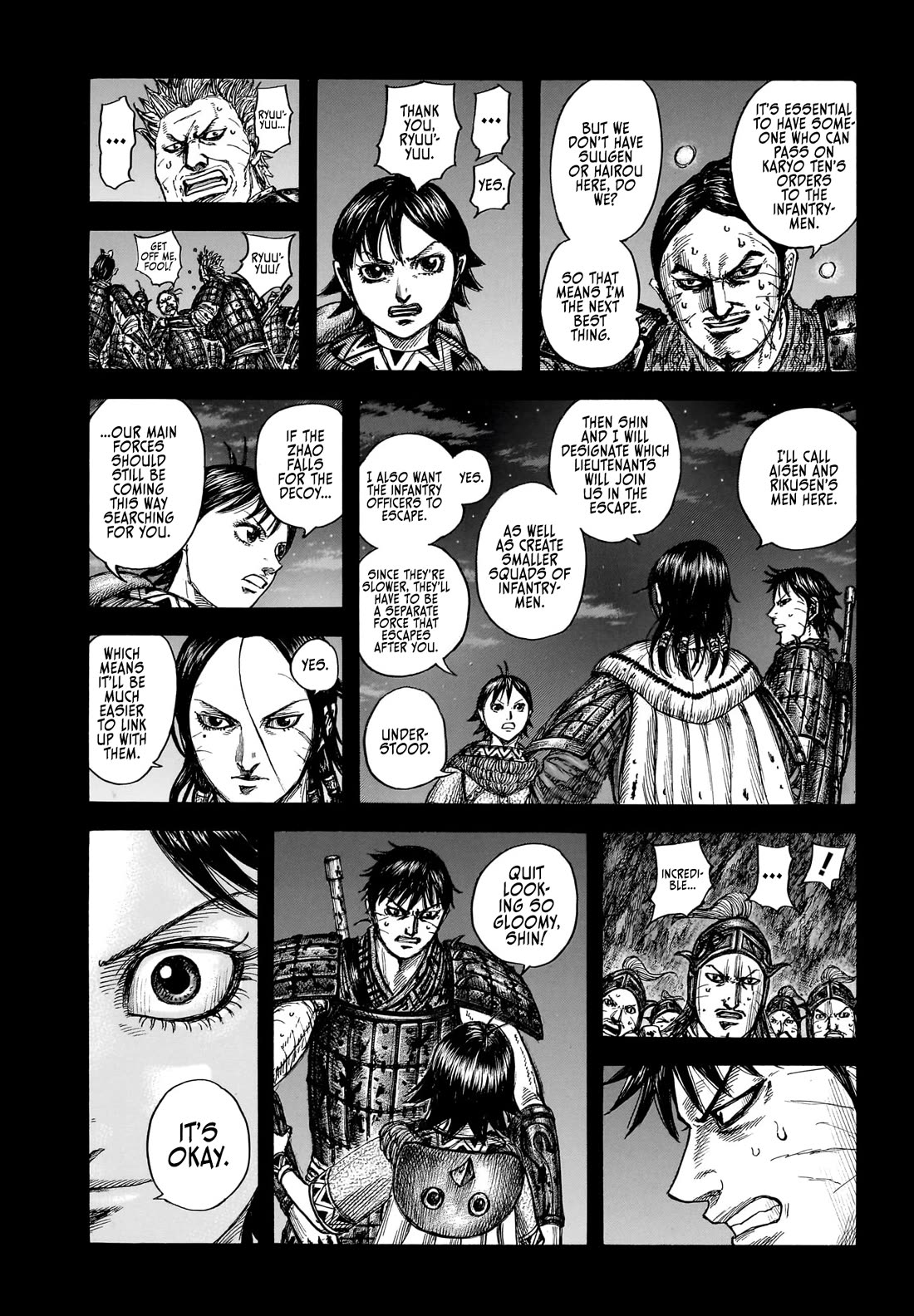 Kingdom Chapter 885 page 19 - Chapter 885