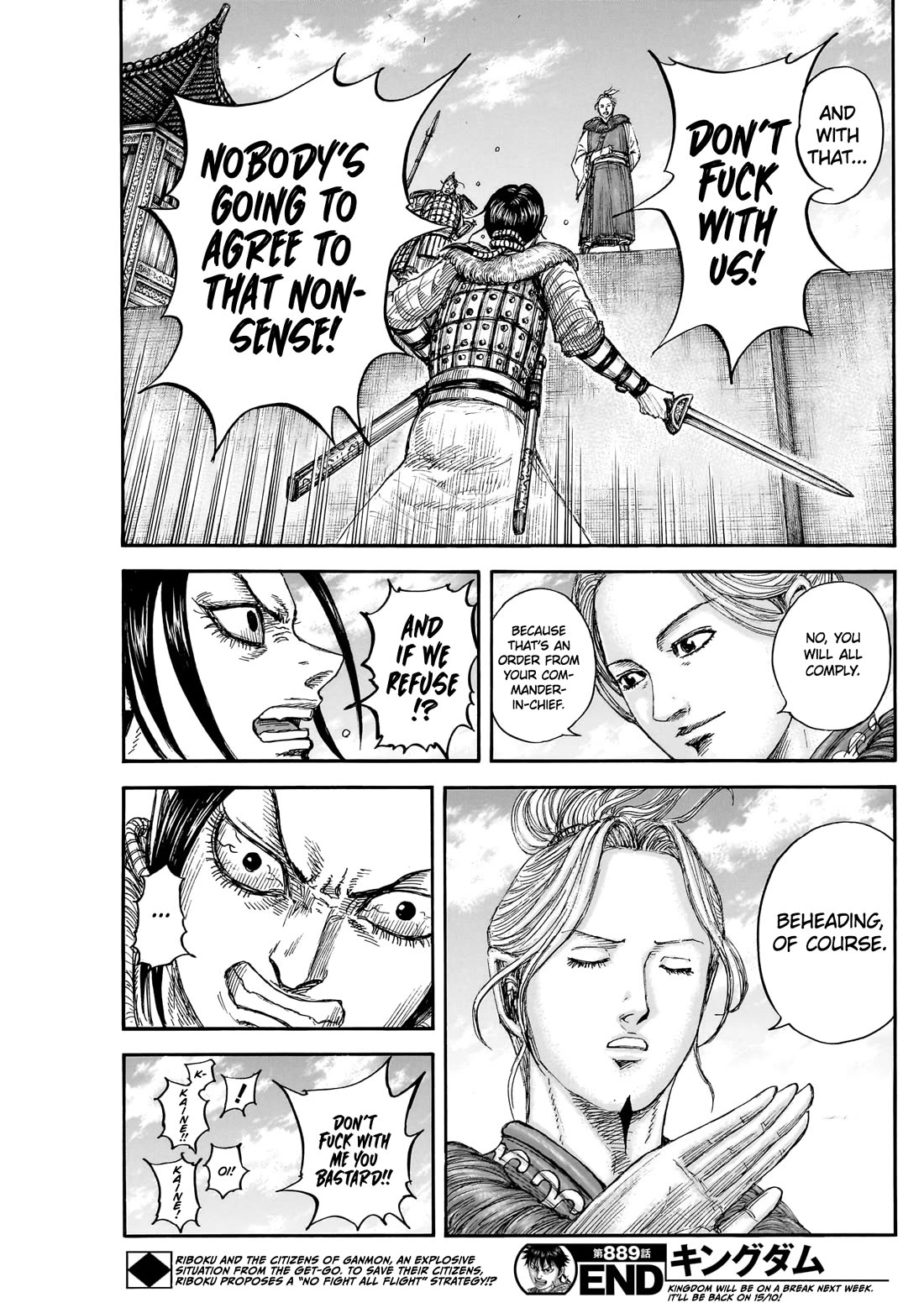 Kingdom Chapter 889 page 20 - Chapter 889