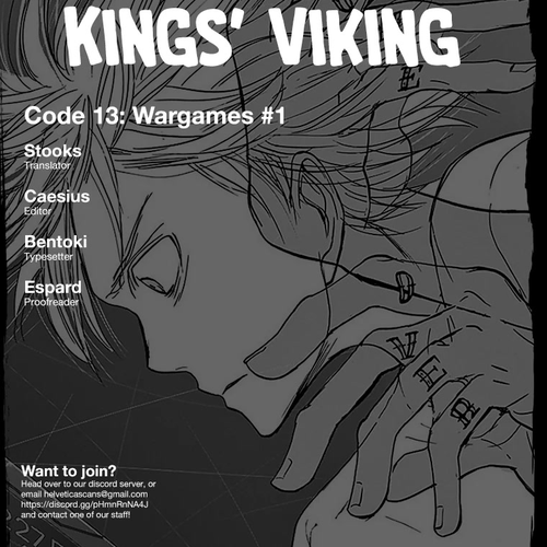 Kings' Viking Chapter 103: Code 13: Wargames #1 cover