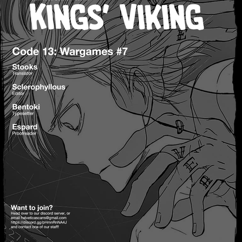 Kings' Viking Chapter 109: Code 13: Wargames #7 cover