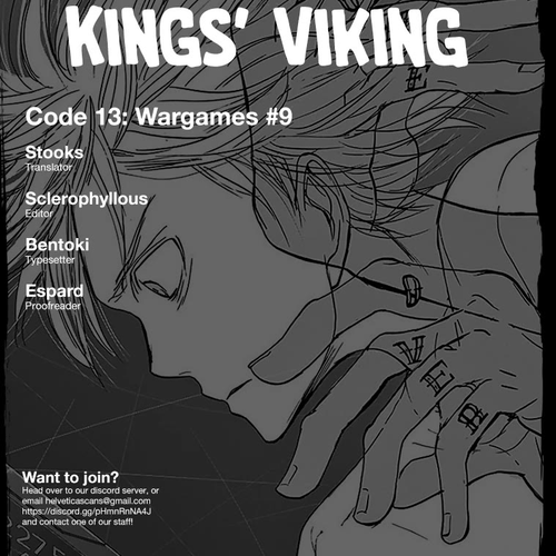 Kings' Viking Chapter 111: Code 13: Wargames #9 cover