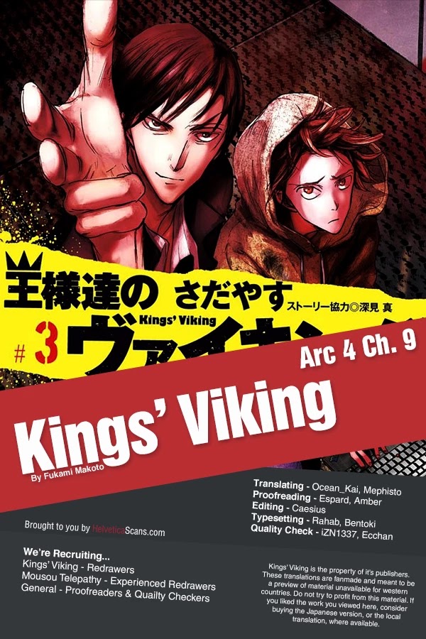 Kings' Viking Chapter 22 page 1 - Chapter 22: Arc 4: Mack the Knife #9