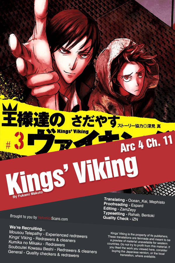 Kings' Viking Chapter 24 page 1 - Chapter 24: Arc 4: Mack the Knife #11