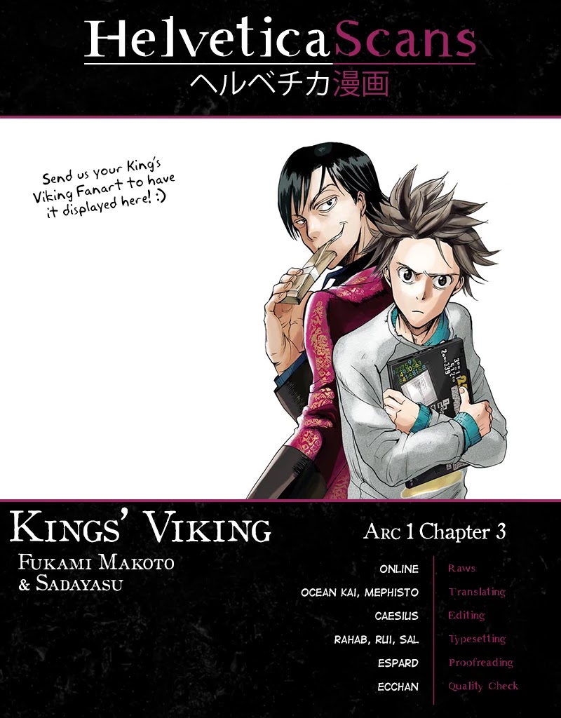 Kings' Viking Chapter 3 page 1 - Chapter 3: Arc 1: Analyze This #3