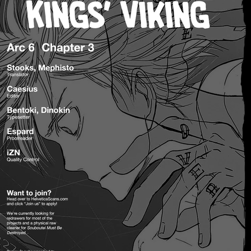 Kings' Viking Chapter 33: Arc 6: Conversation Piece #3 cover