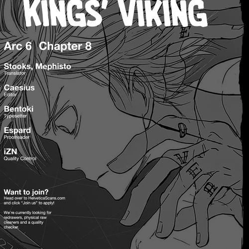 Kings' Viking Chapter 38: Arc 6 Chapter 7: Conversation Piece #8 cover
