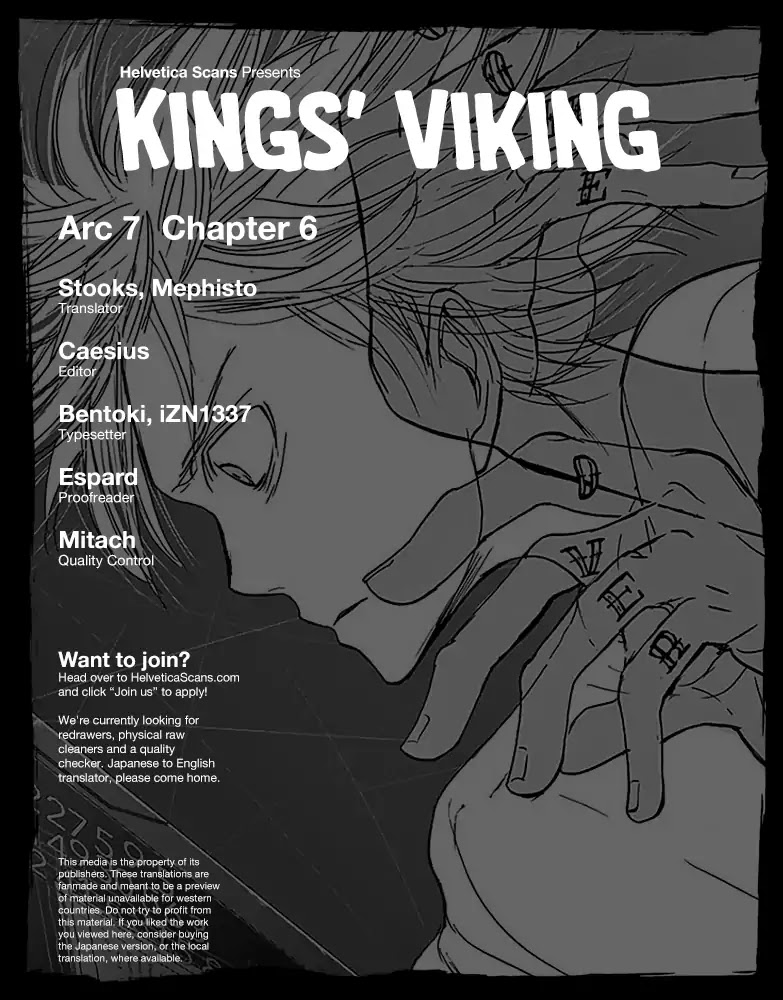 Kings' Viking Chapter 47 page 1 - Chapter 47: Arc 7 Chapter 6: Guess Who's Coming to Dinner #6