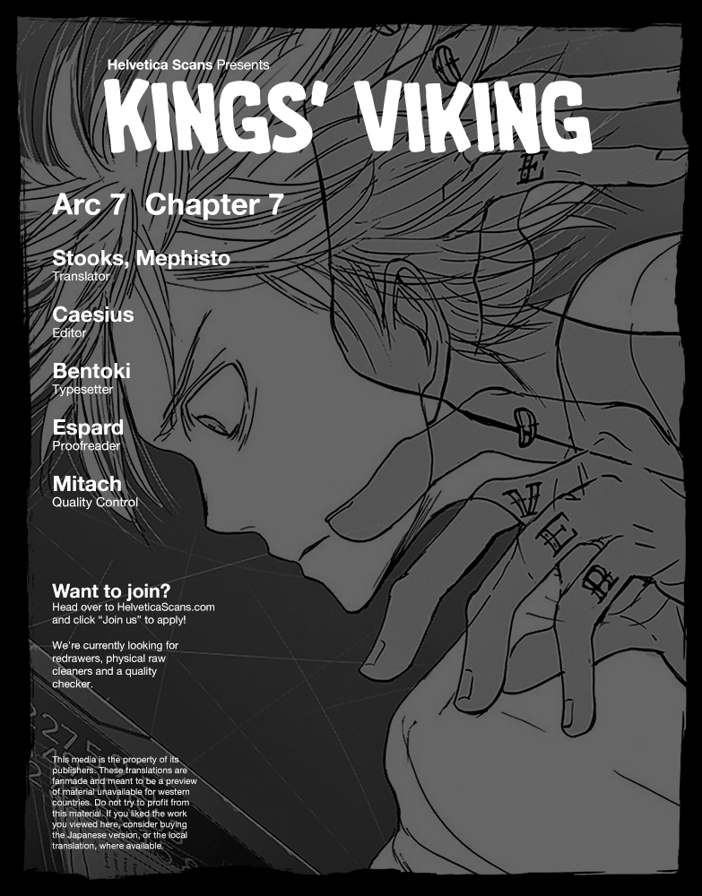 Kings' Viking Chapter 48 page 1 - Chapter 48: Arc 7 Chapter 7: Guess Who's Coming to Dinner #7