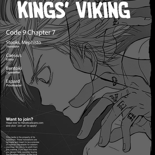 Kings' Viking Chapter 67: Code 9: Truands #7 cover