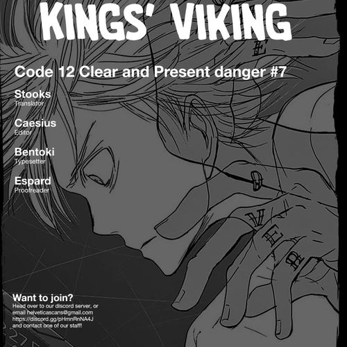 Kings' Viking Chapter 99: Code 12: Clear and Present Danger #7 cover