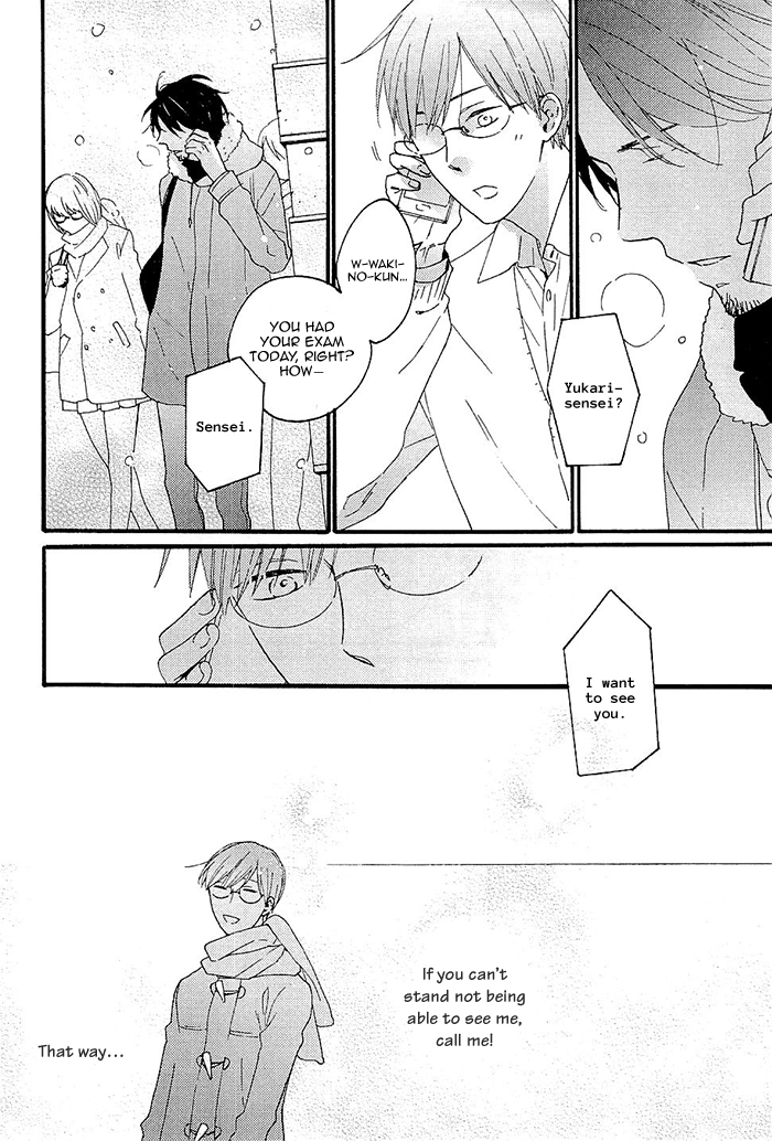 Kininaru Ano Ko Chapter 3.2 page 28 - Chapter 3 v2 : You Are Conscious of Him 3