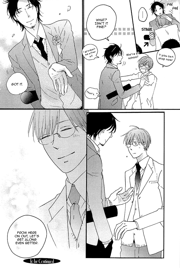 Kininaru Ano Ko Chapter 3.2 page 37 - Chapter 3 v2 : You Are Conscious of Him 3