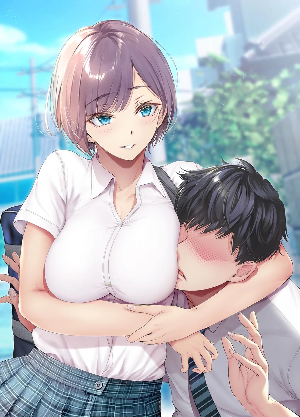 Kininaru Danshi ni ○○ suru On'nanoko. Chapter 39 page 2 - Chapter 39: A boyish childhood friend who has always been interested in the boy she used to wrestle with as a kid, and puts him in a headlock every time they meet on the way to school.