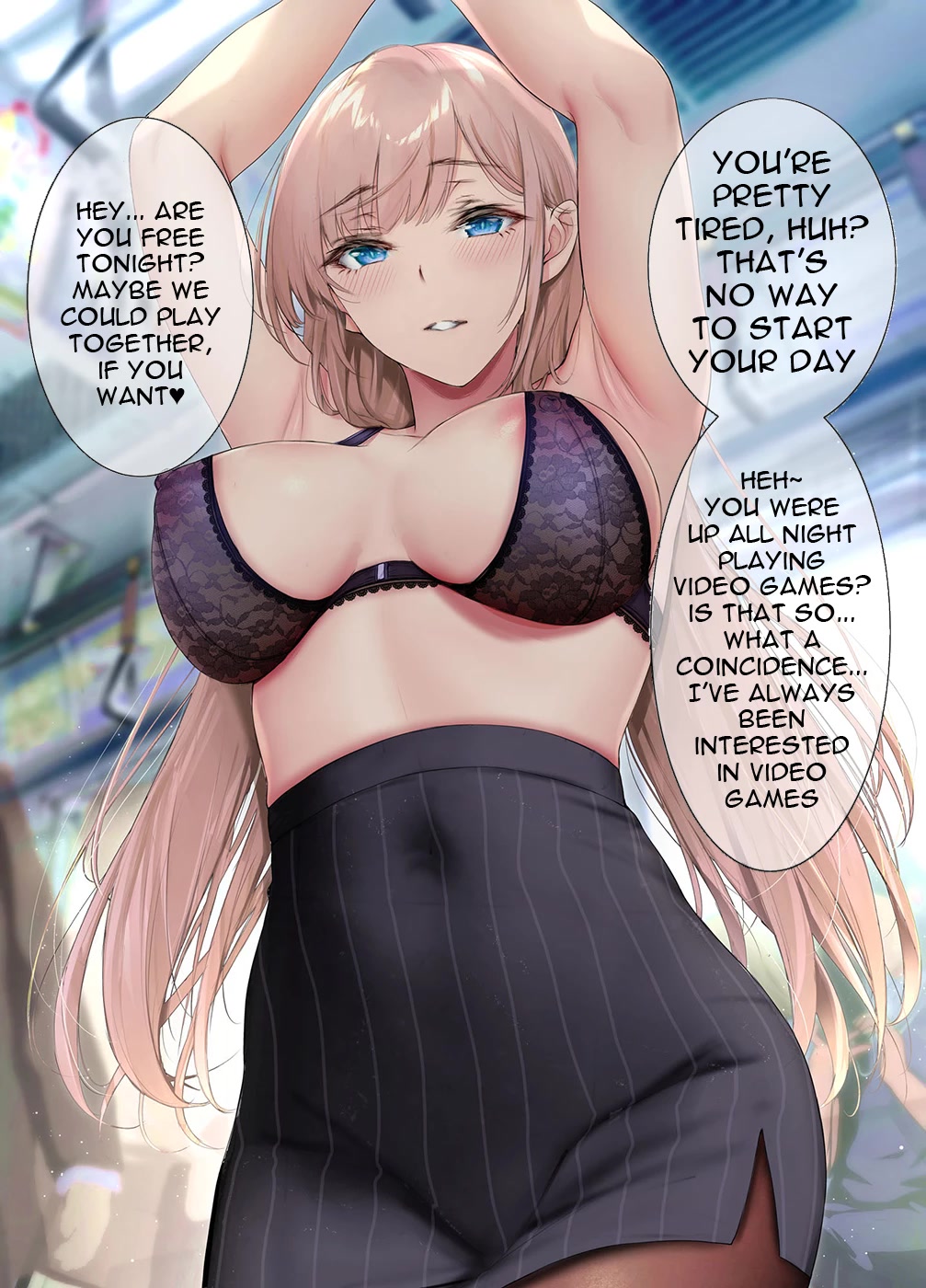 Kininaru Danshi ni ○○ suru On'nanoko. Chapter 51.1 page 1 - Chapter 51.1: Variant Colored
