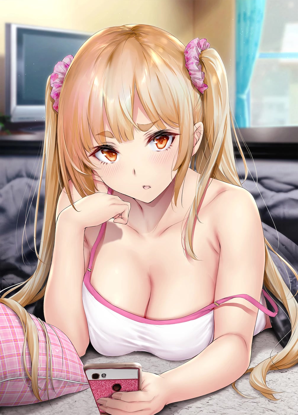 Kininaru Danshi ni ○○ suru On'nanoko. Chapter 55 page 3 - Chapter 55: A gyaru imouto who went over to her brother in a bold outfit while he was relaxing in the living room and asked him to adjust the temperature on the kotatsu to show him how vulnerable she is to get him to see her as a woman.
