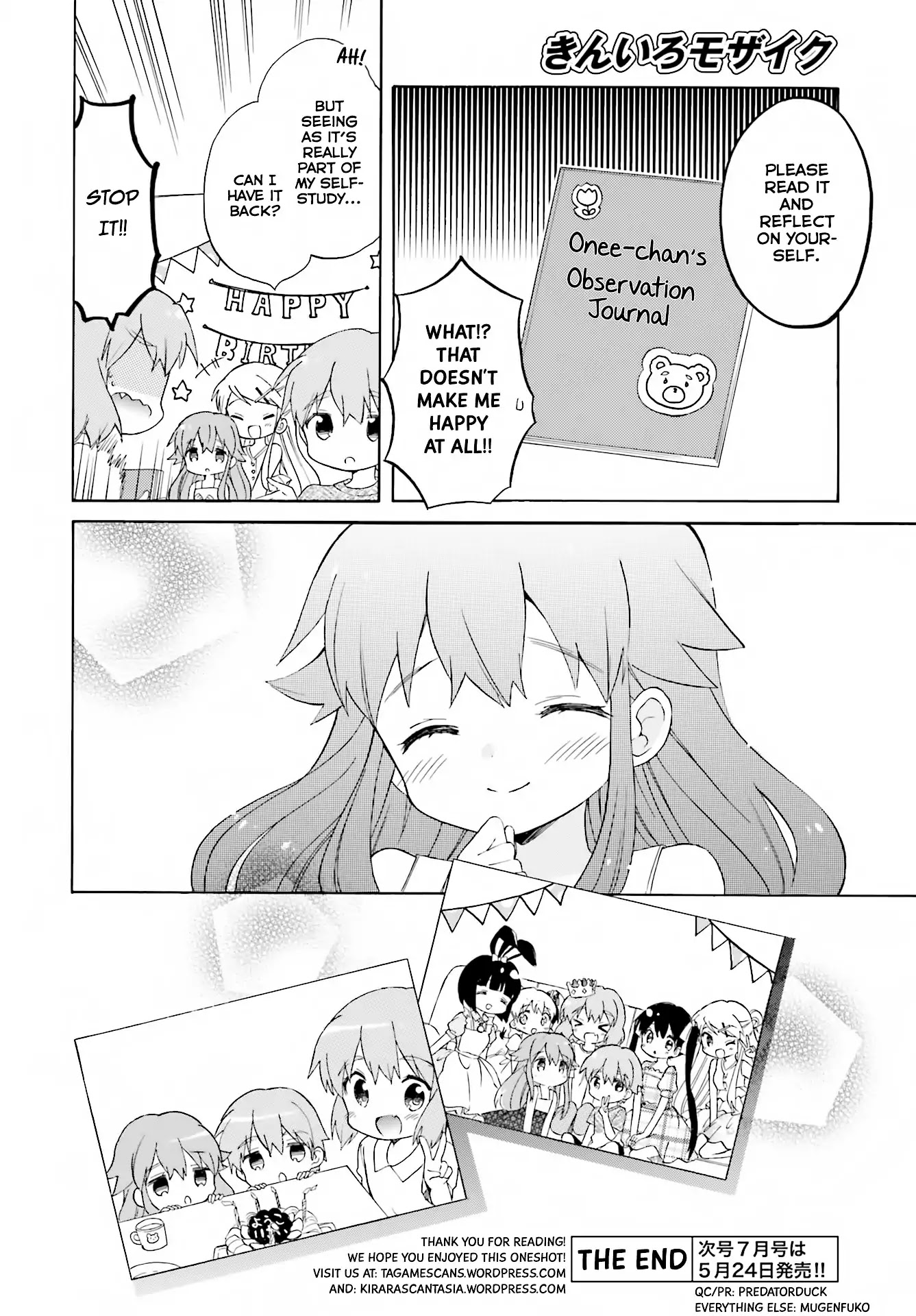 Kiniro Mosaic Chapter 0 page 16 - Chapter 0: Oneshot