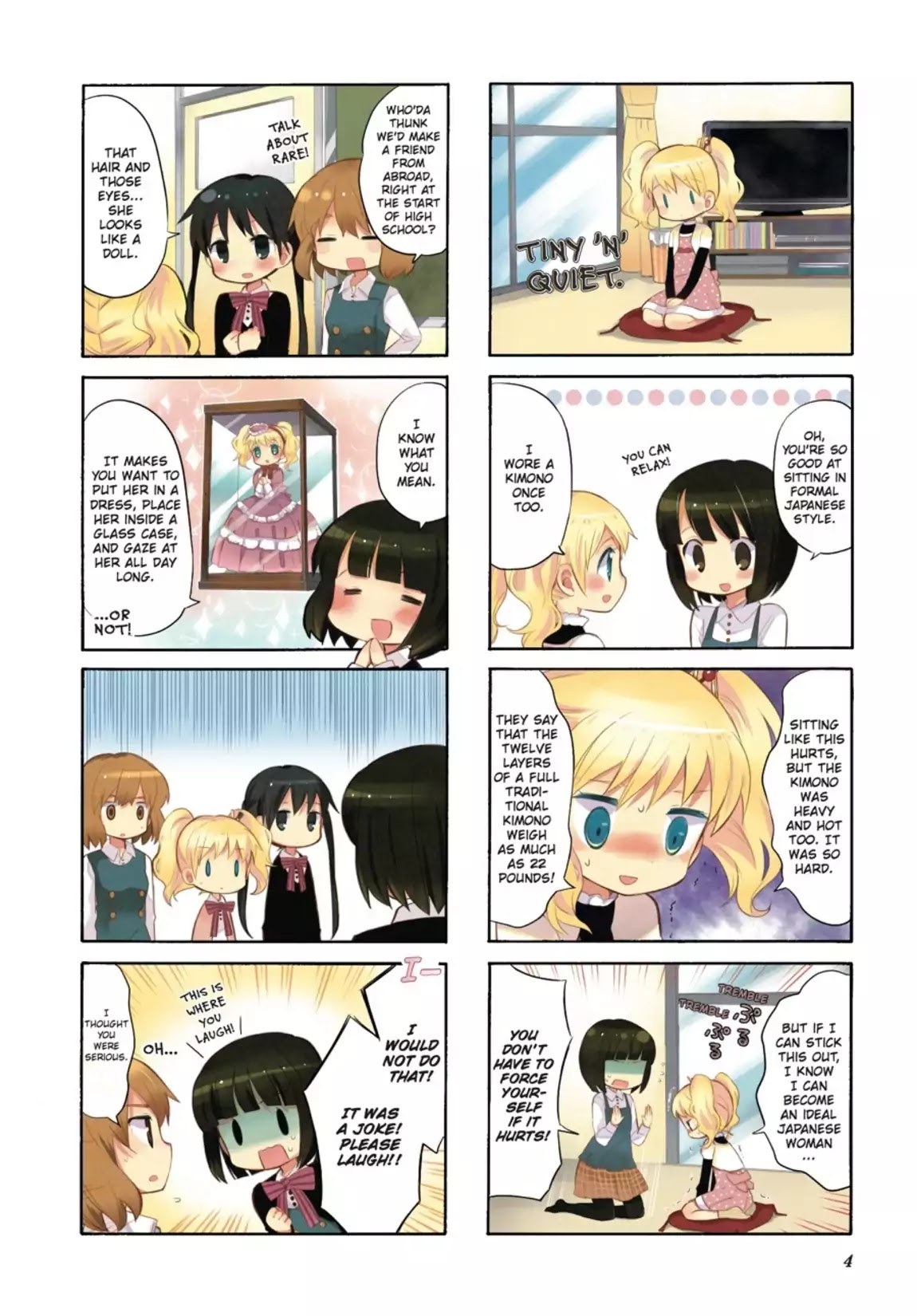 Kiniro Mosaic Chapter 1 page 5 - Chapter 1