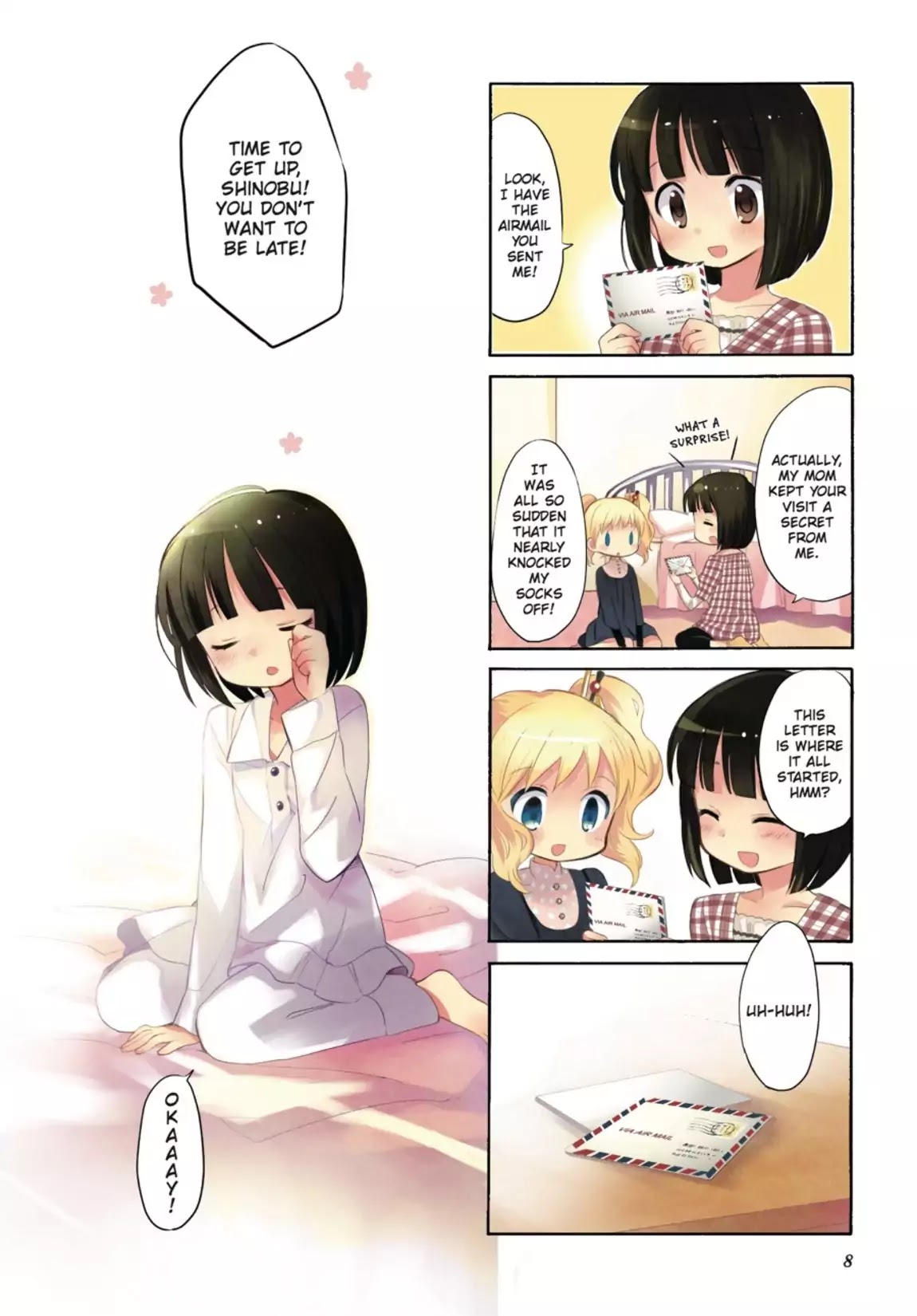 Kiniro Mosaic Chapter 1 page 9 - Chapter 1