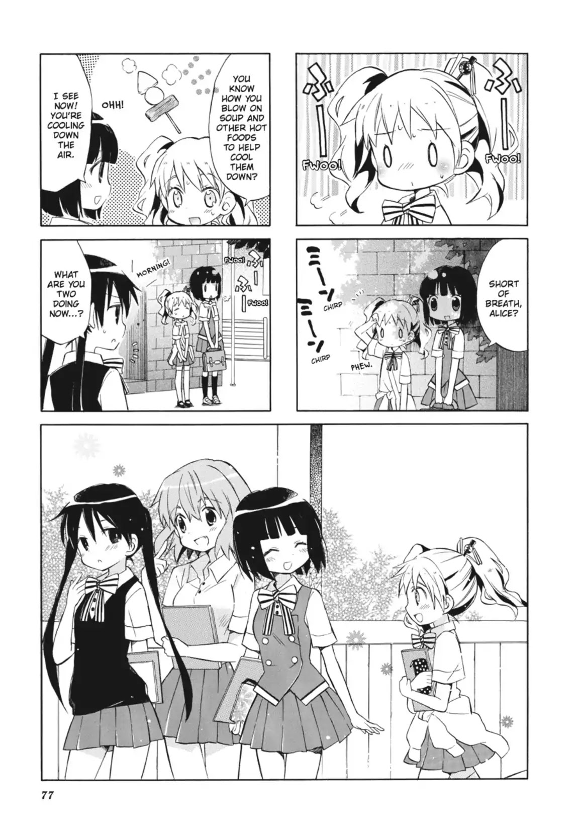 Kiniro Mosaic Chapter 10 page 1 - Chapter 10