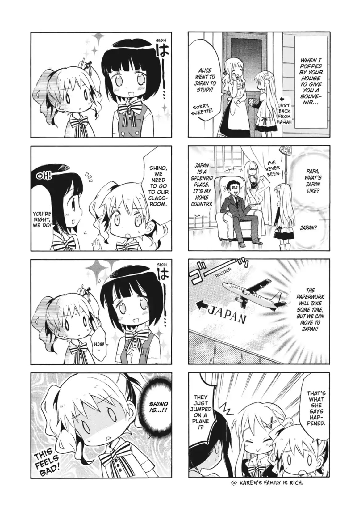 Kiniro Mosaic Chapter 10 page 4 - Chapter 10