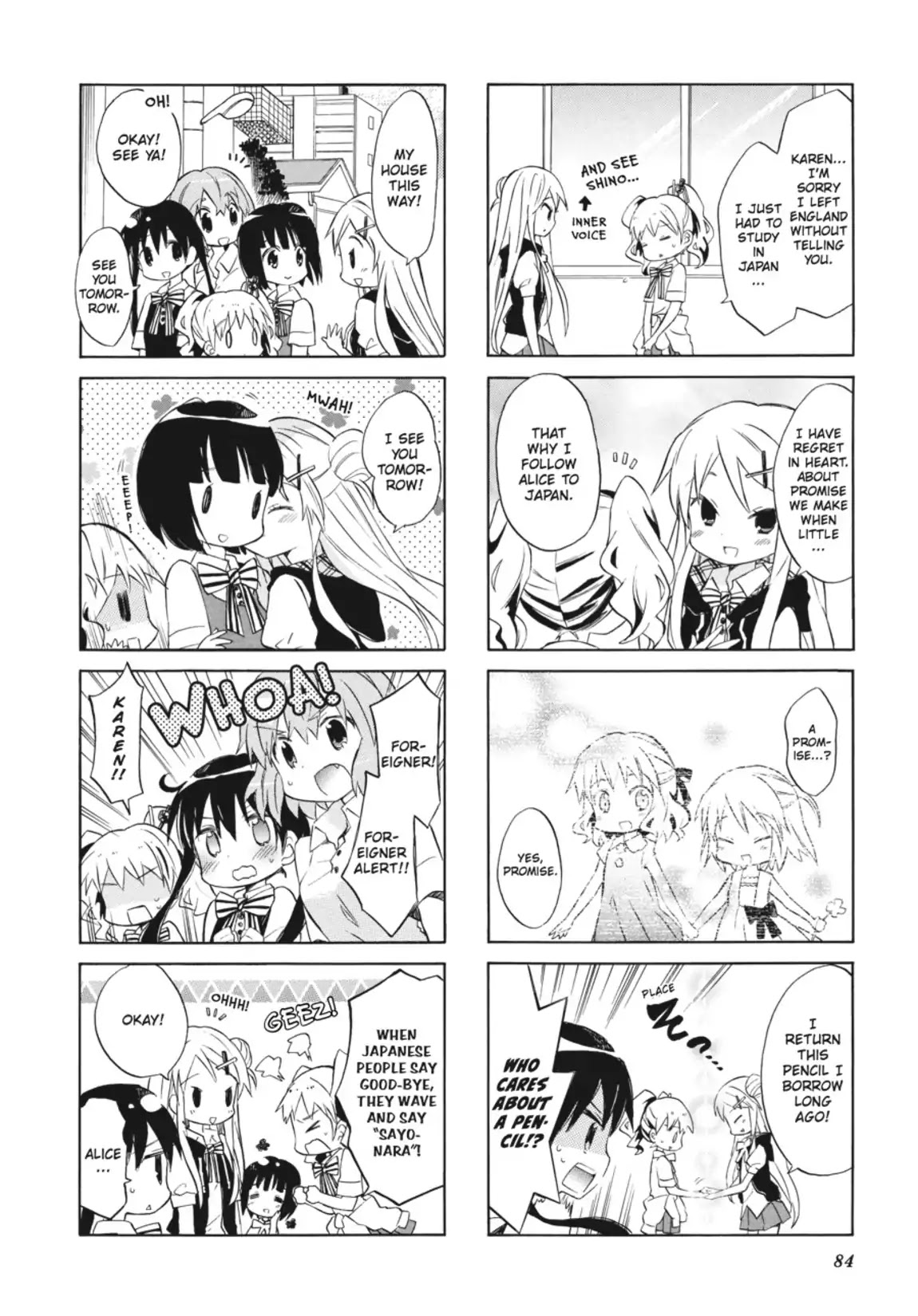 Kiniro Mosaic Chapter 10 page 8 - Chapter 10
