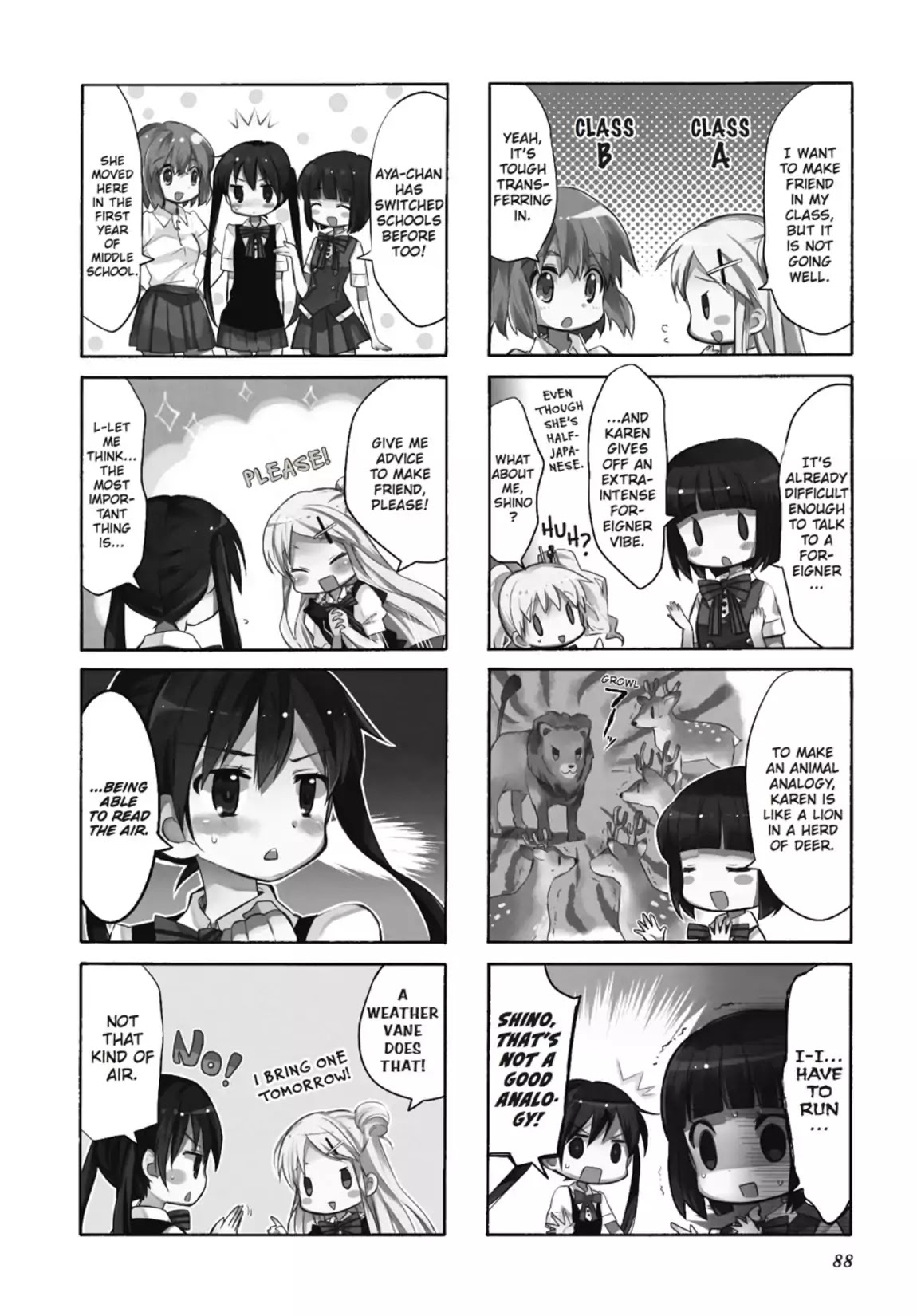 Kiniro Mosaic Chapter 11 page 2 - Chapter 11