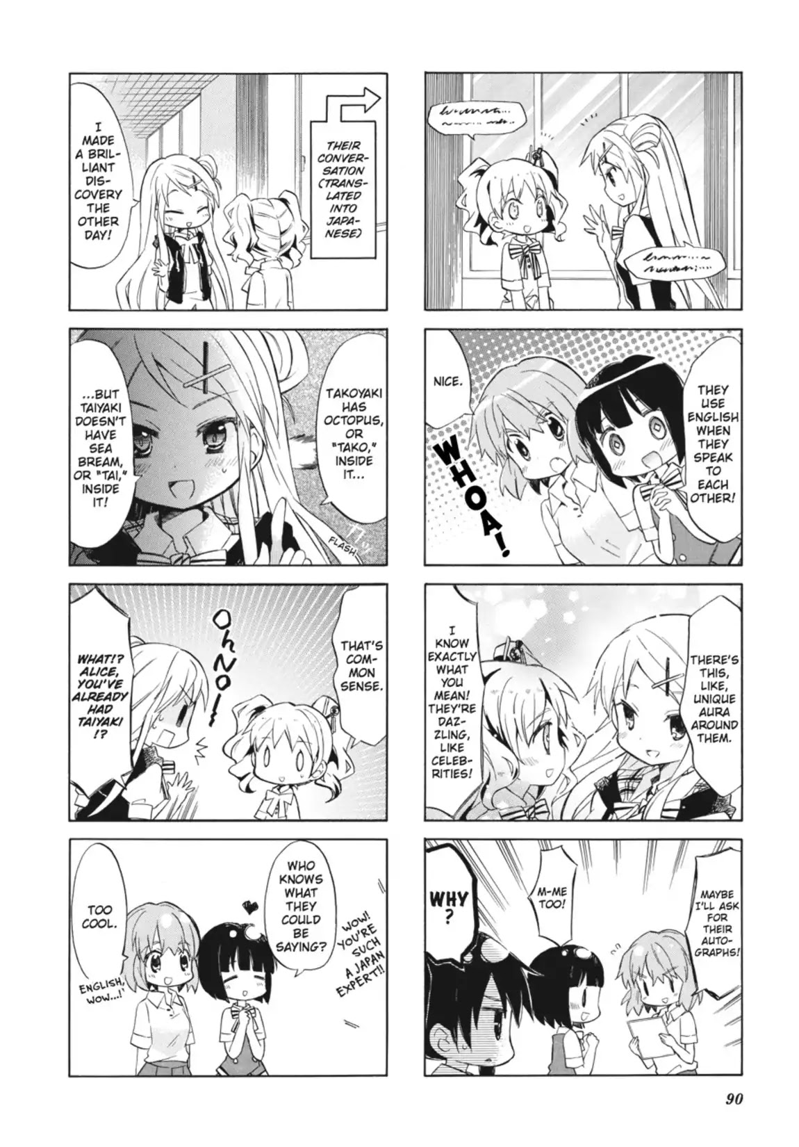 Kiniro Mosaic Chapter 11 page 4 - Chapter 11
