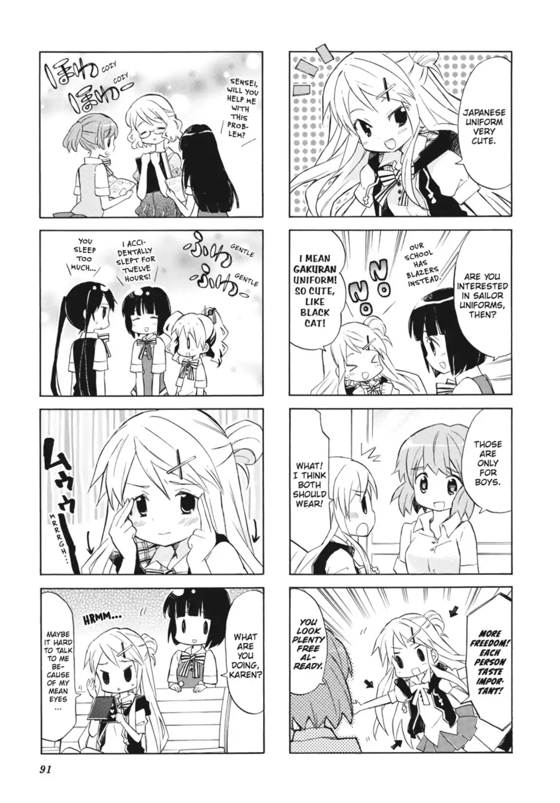 Kiniro Mosaic Chapter 11 page 5 - Chapter 11