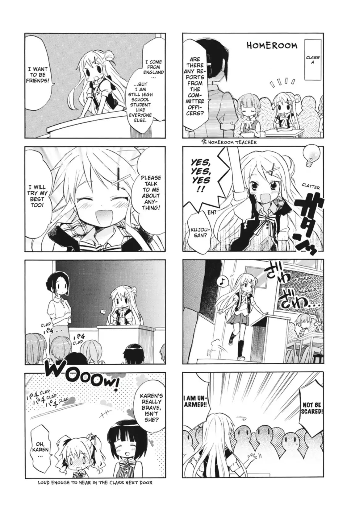 Kiniro Mosaic Chapter 11 page 7 - Chapter 11