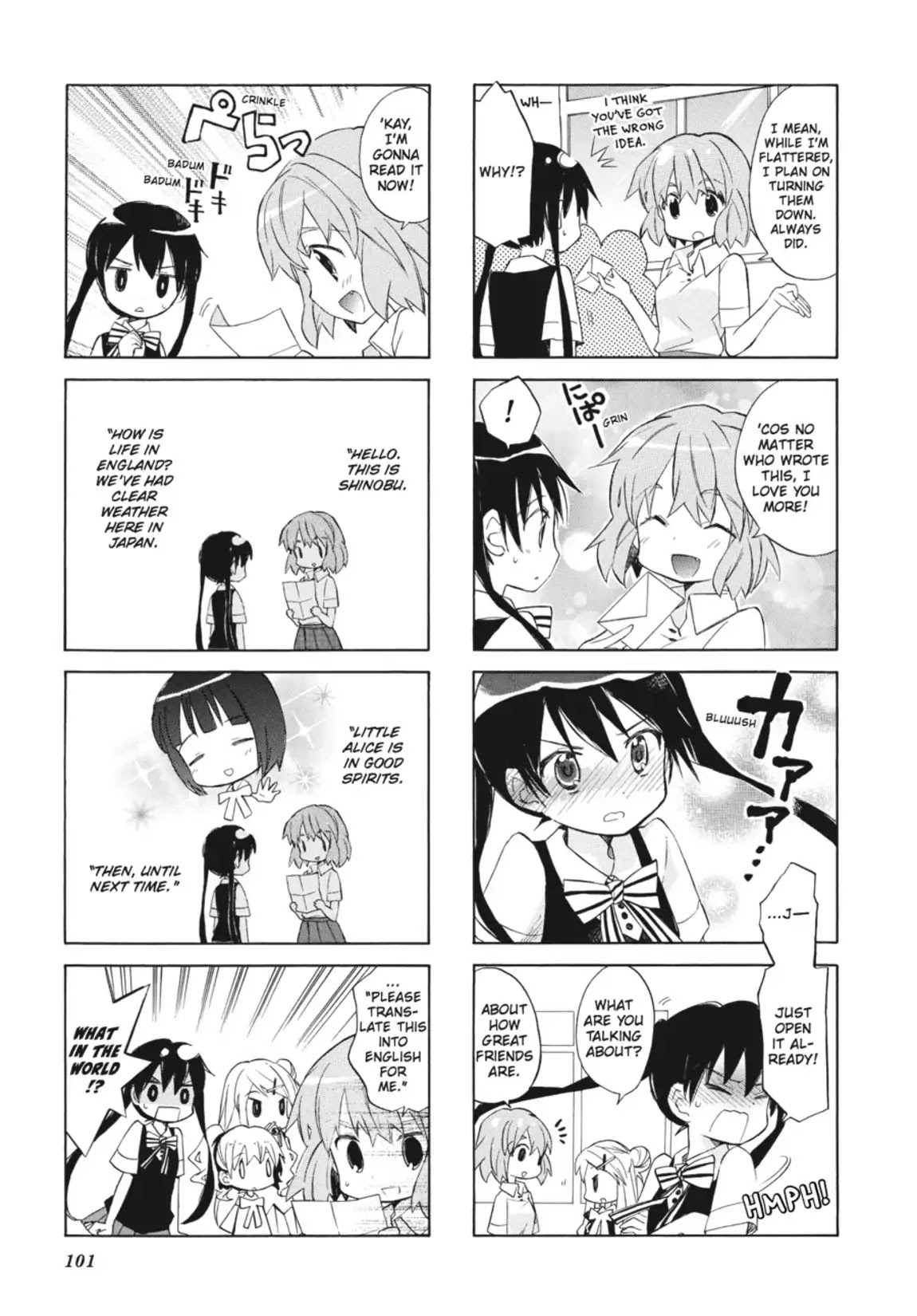 Kiniro Mosaic Chapter 12 page 7 - Chapter 12