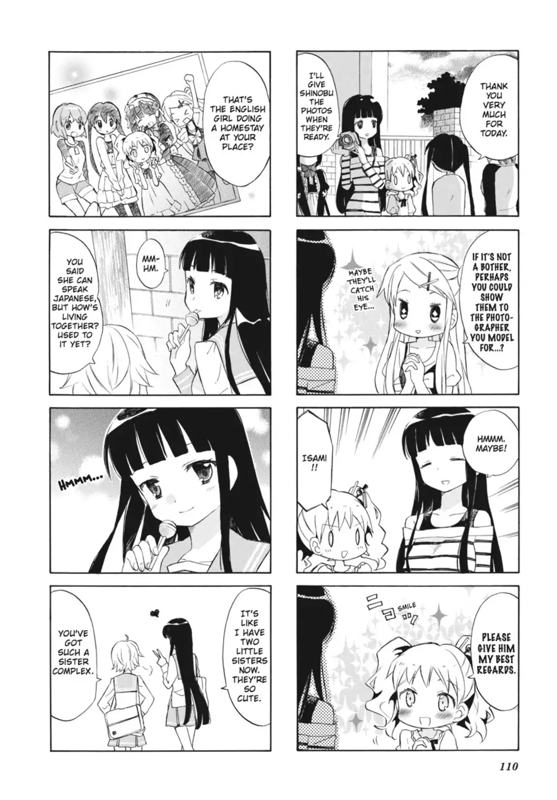 Kiniro Mosaic Chapter 13 page 8 - Chapter 13