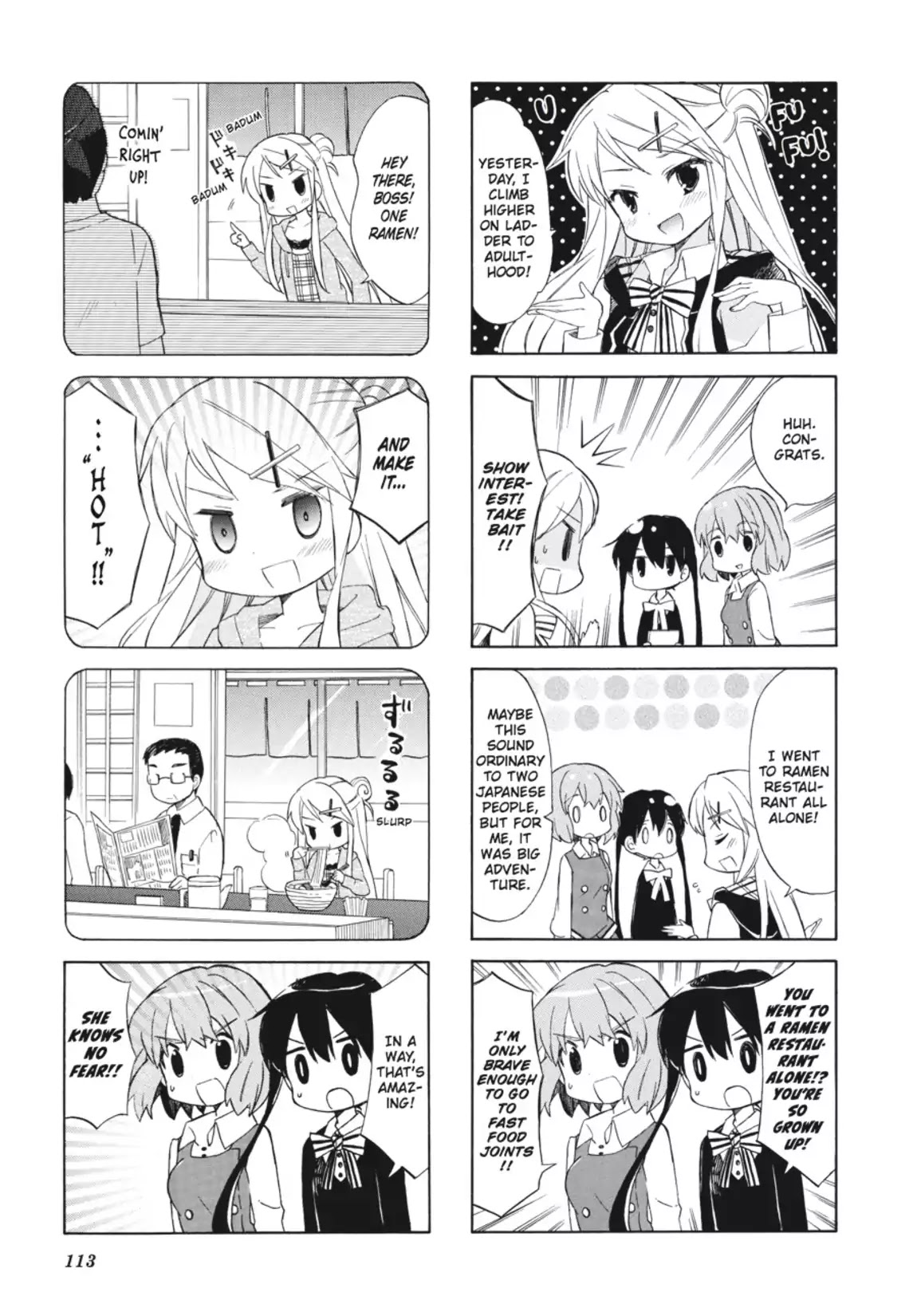 Kiniro Mosaic Chapter 14 page 3 - Chapter 14