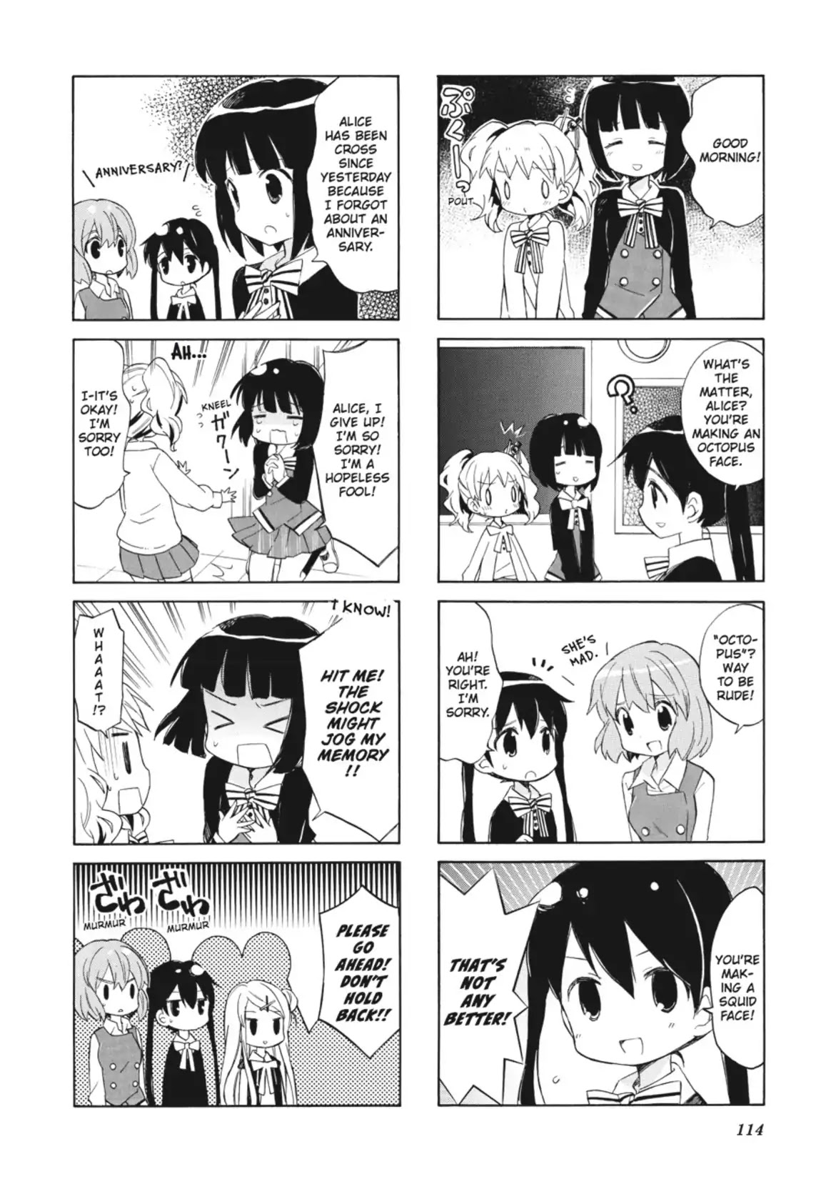 Kiniro Mosaic Chapter 14 page 4 - Chapter 14