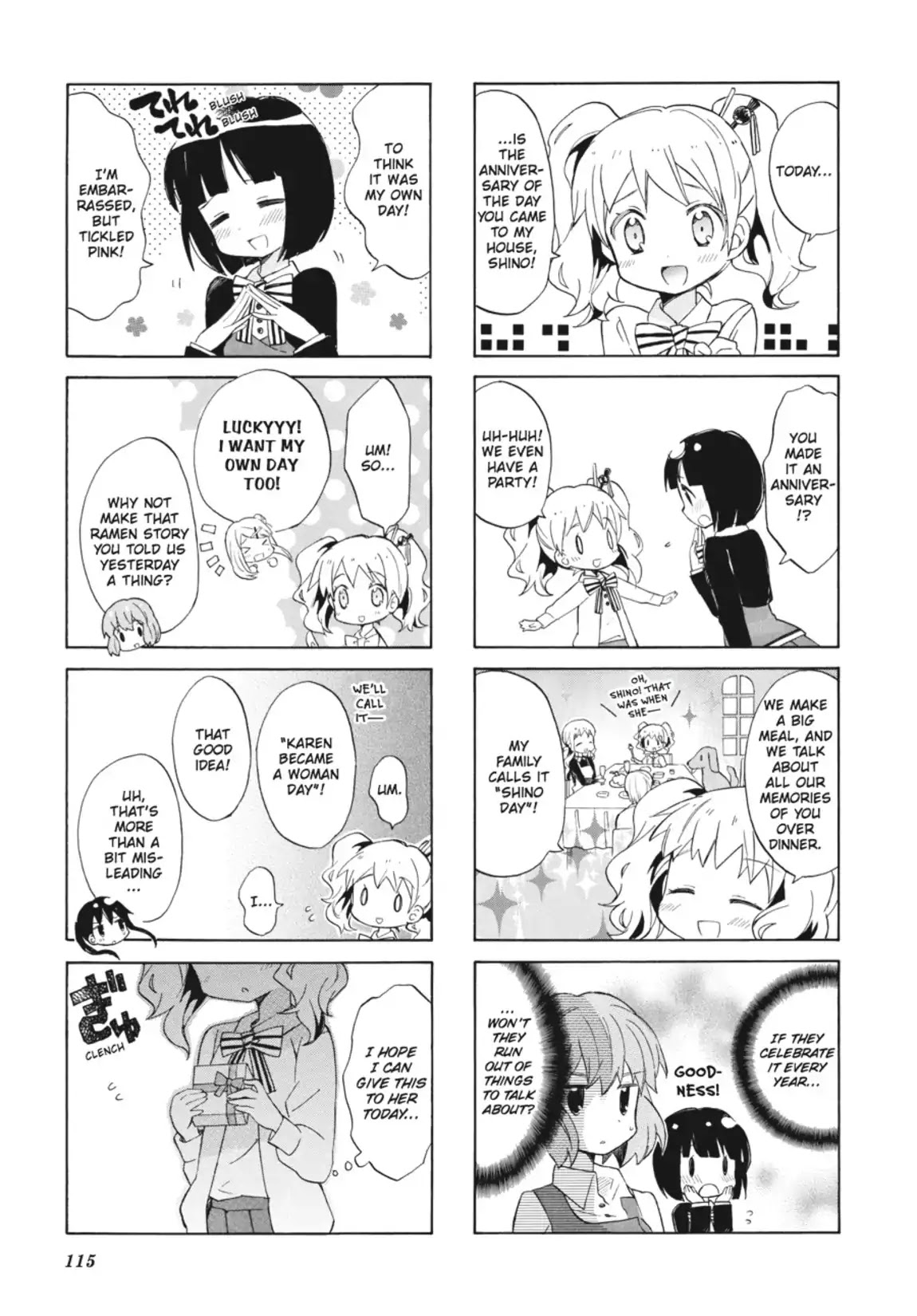 Kiniro Mosaic Chapter 14 page 5 - Chapter 14