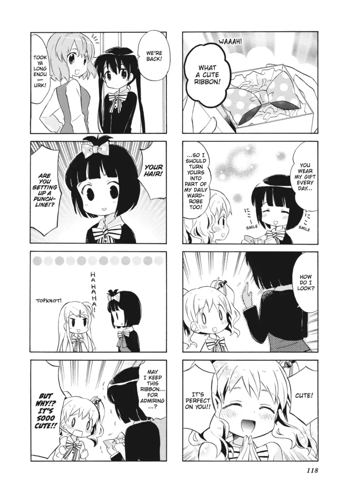 Kiniro Mosaic Chapter 14 page 8 - Chapter 14