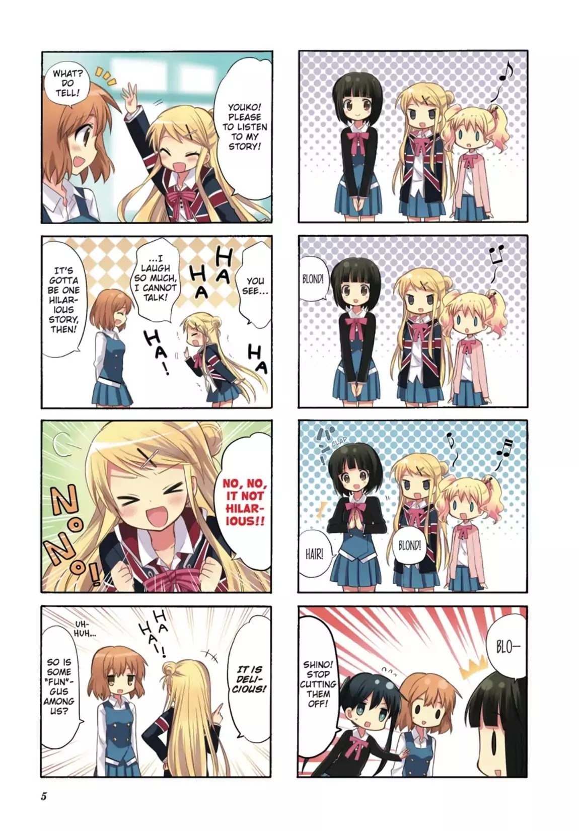 Kiniro Mosaic Chapter 15 page 6 - Chapter 15