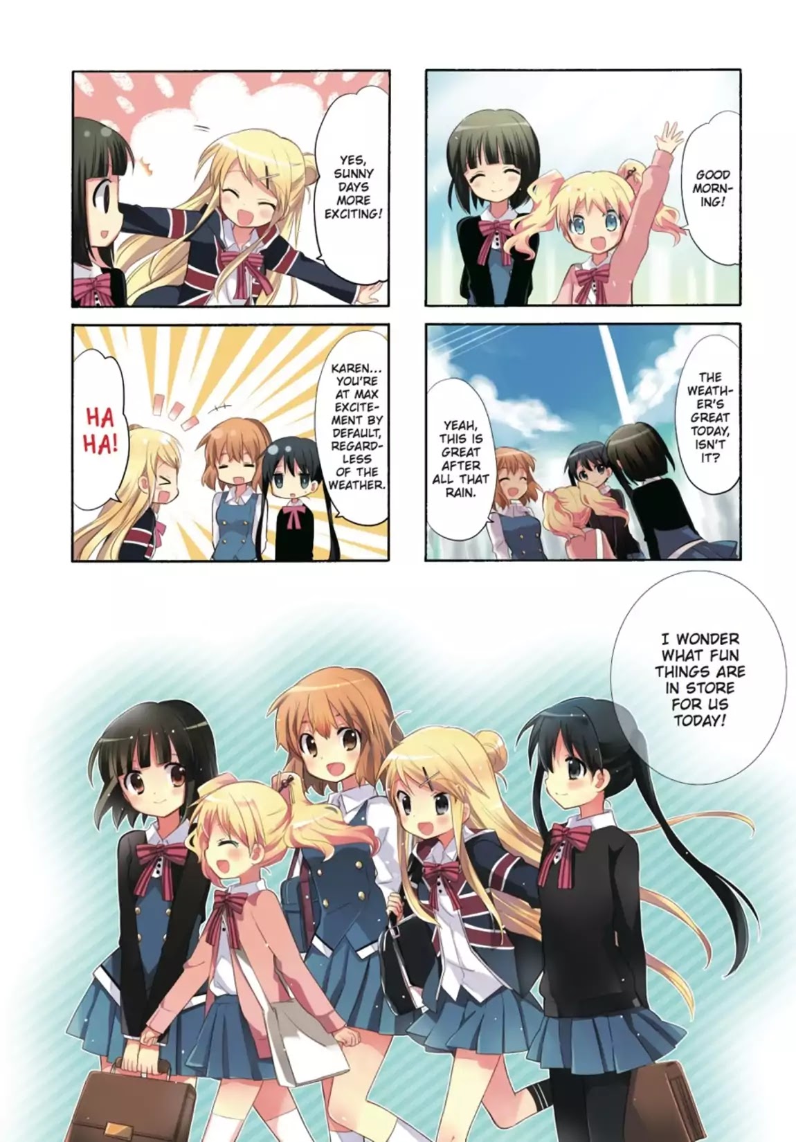 Kiniro Mosaic Chapter 15 page 9 - Chapter 15