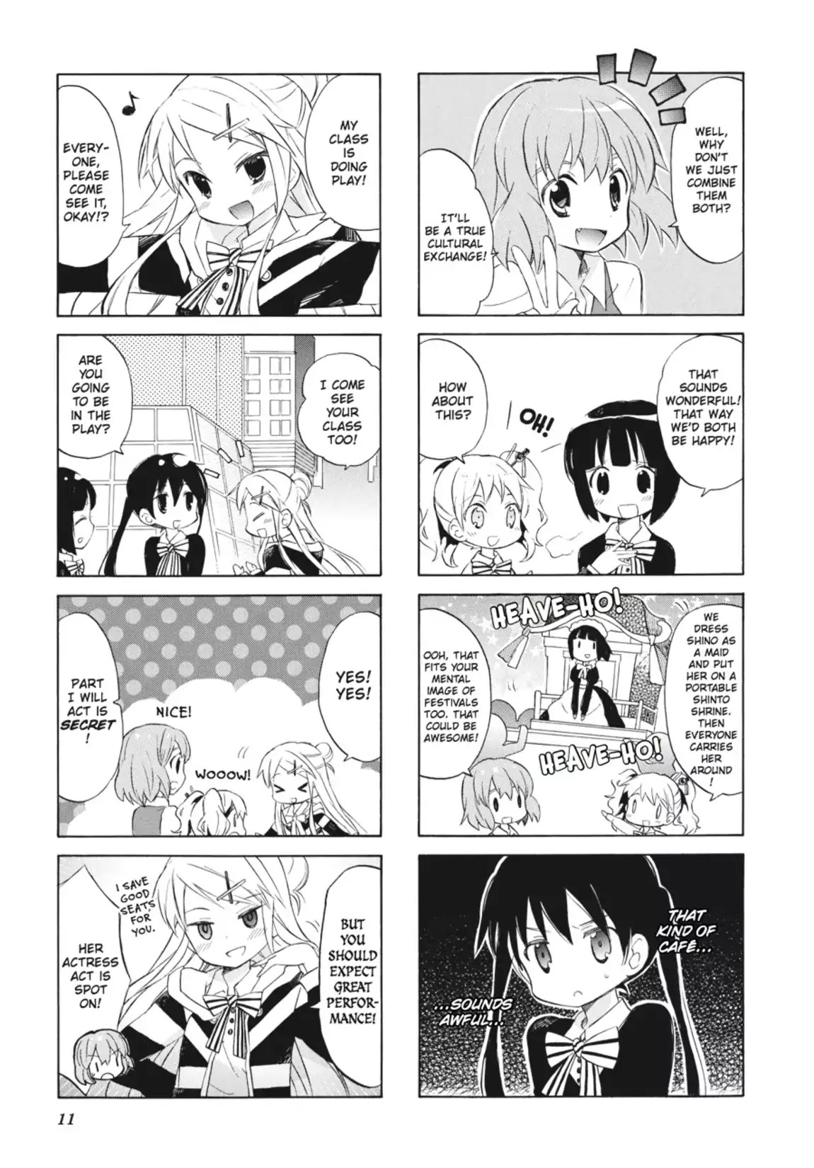 Kiniro Mosaic Chapter 16 page 3 - Chapter 16
