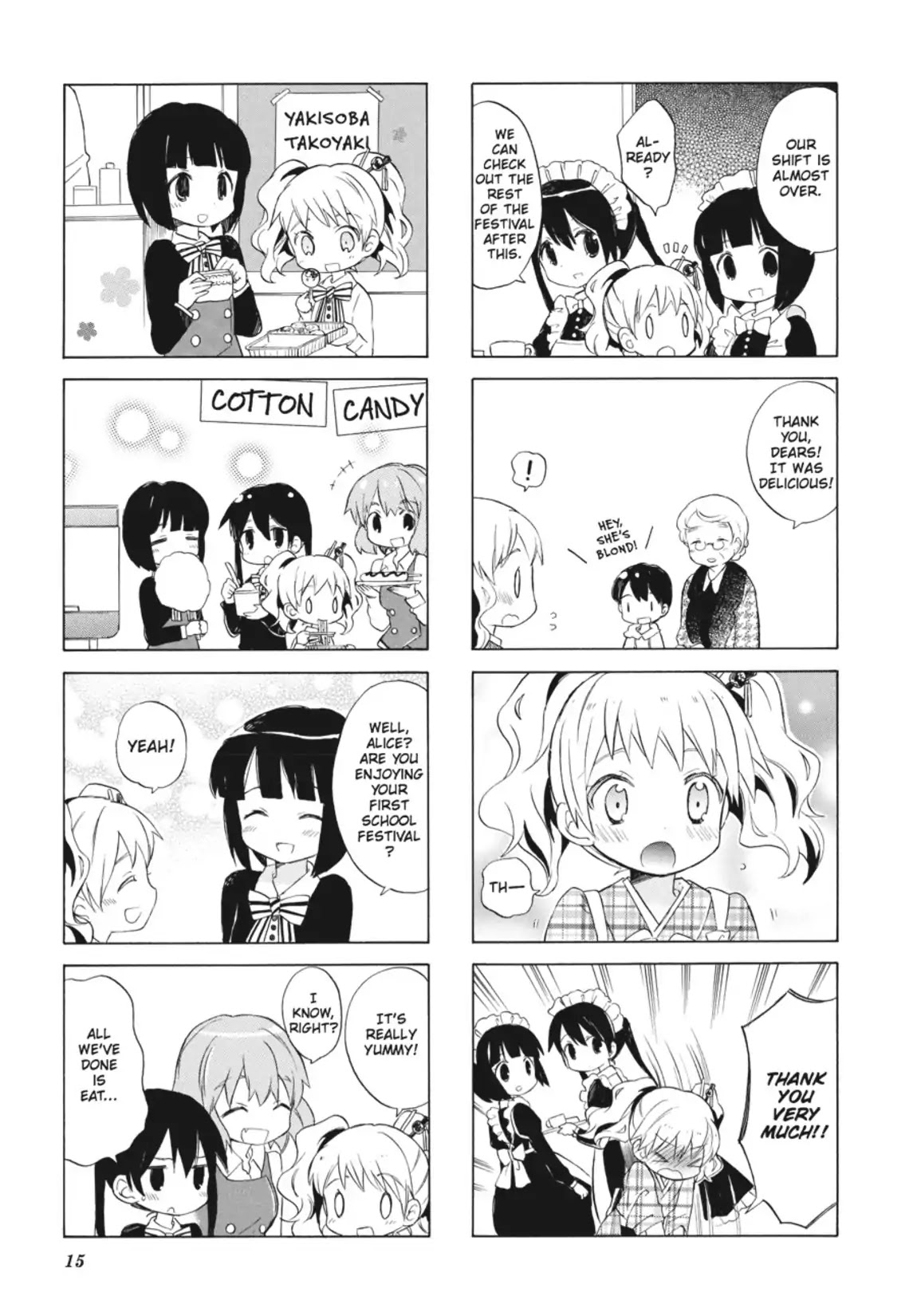 Kiniro Mosaic Chapter 16 page 7 - Chapter 16