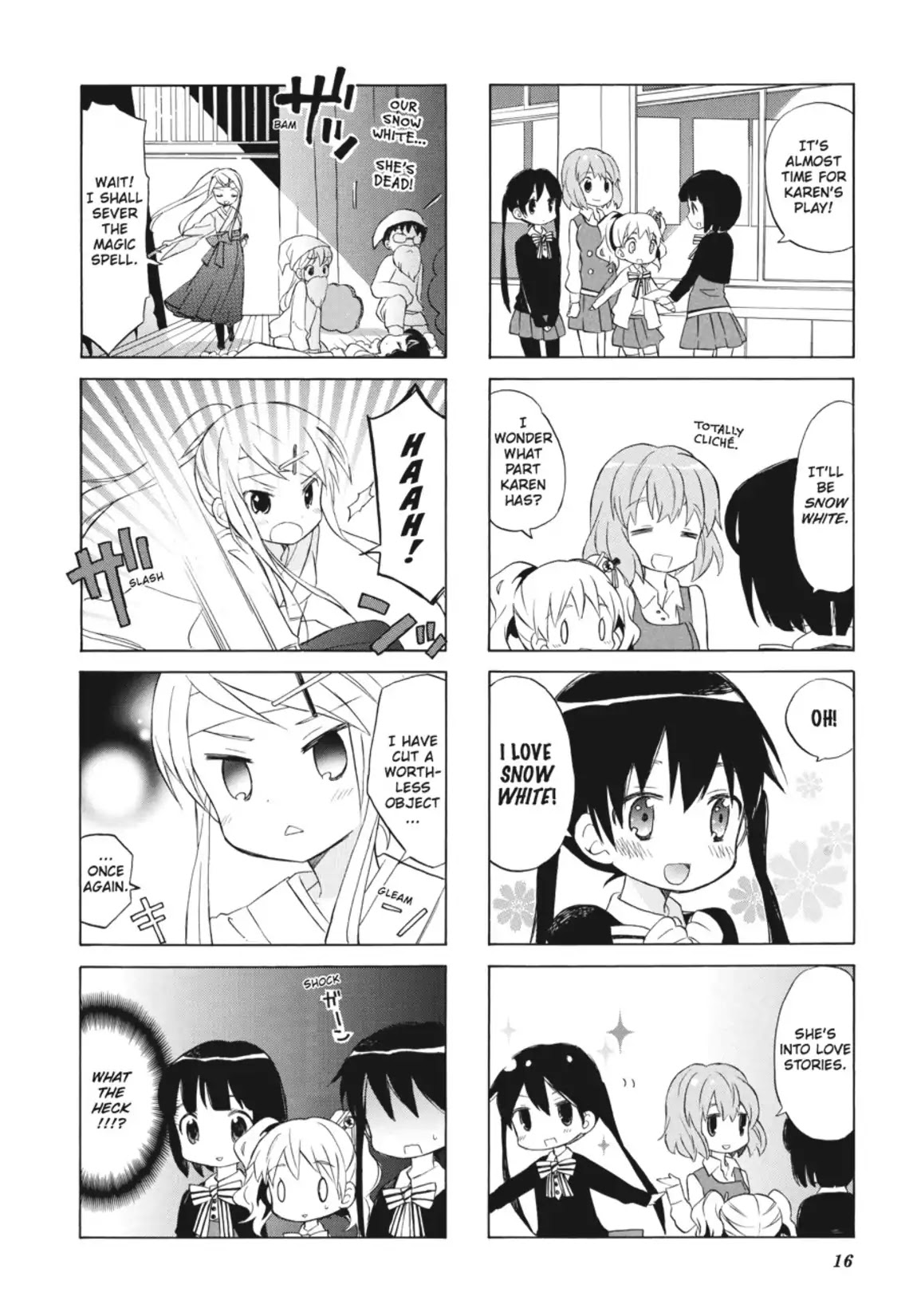 Kiniro Mosaic Chapter 16 page 8 - Chapter 16