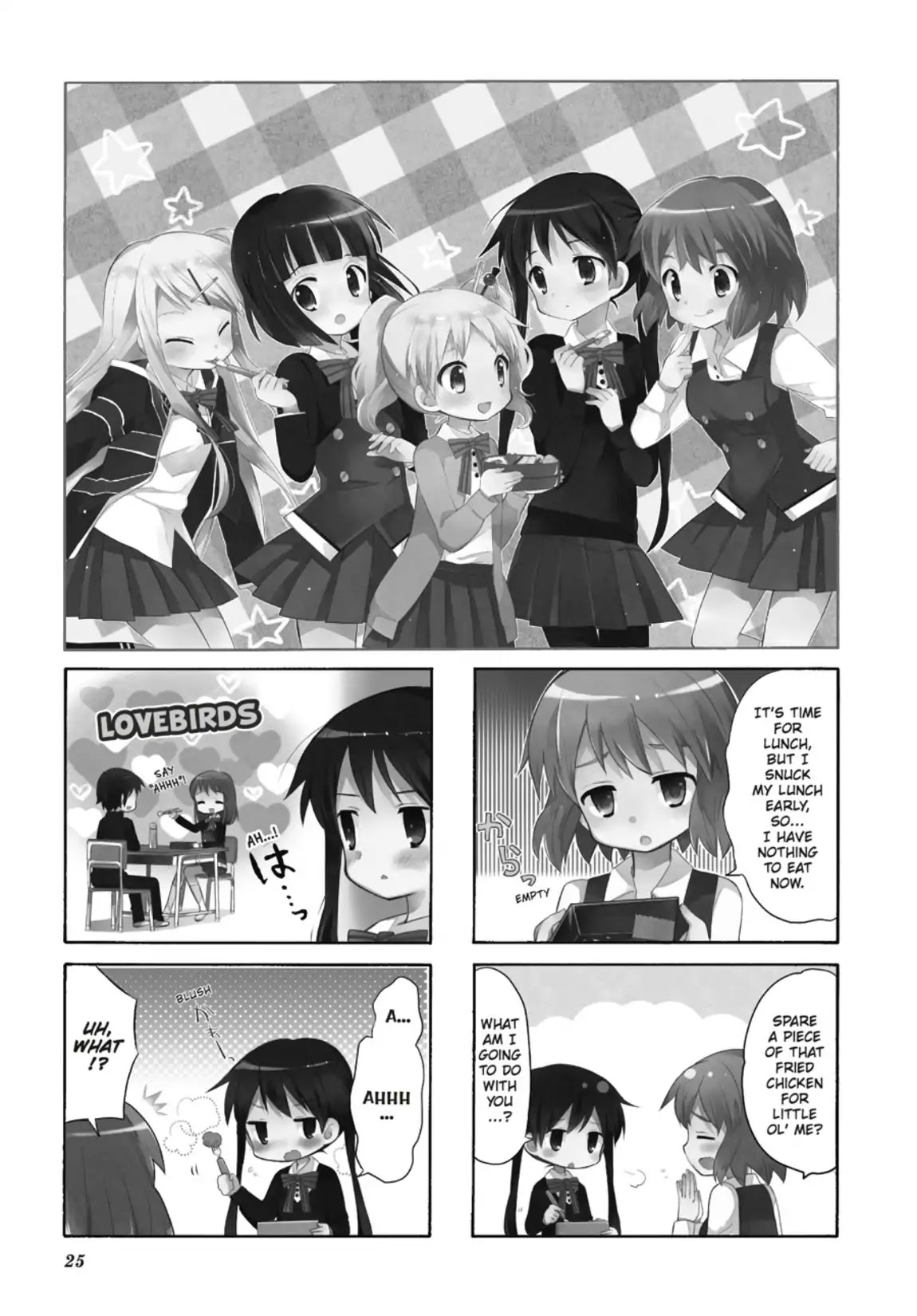 Kiniro Mosaic Chapter 17 page 1 - Chapter 17