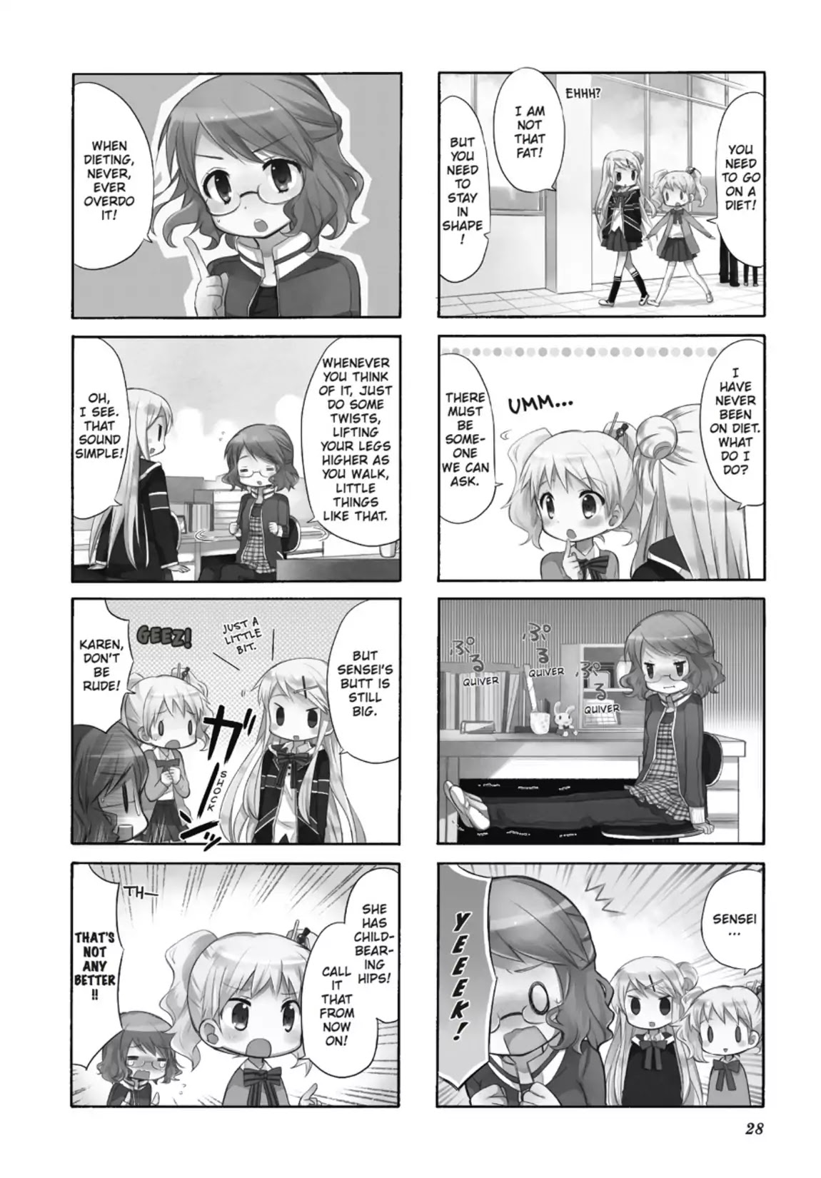 Kiniro Mosaic Chapter 17 page 4 - Chapter 17