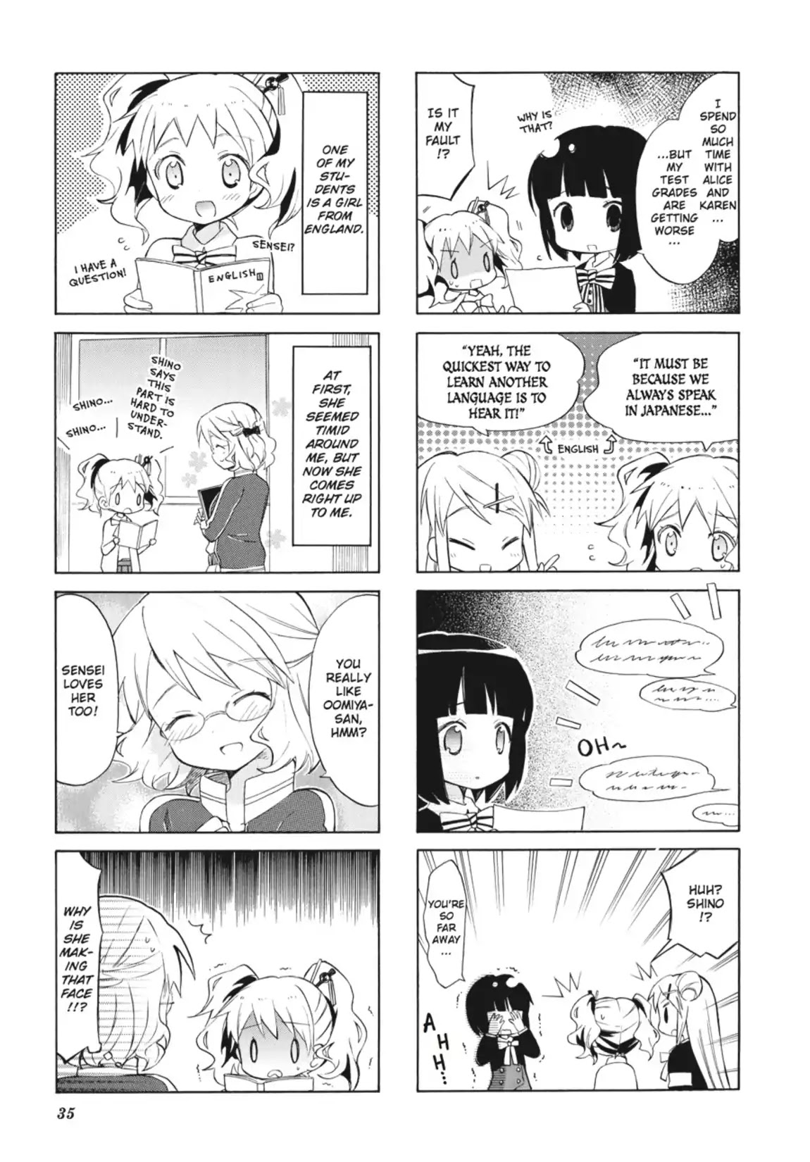 Kiniro Mosaic Chapter 18 page 3 - Chapter 18