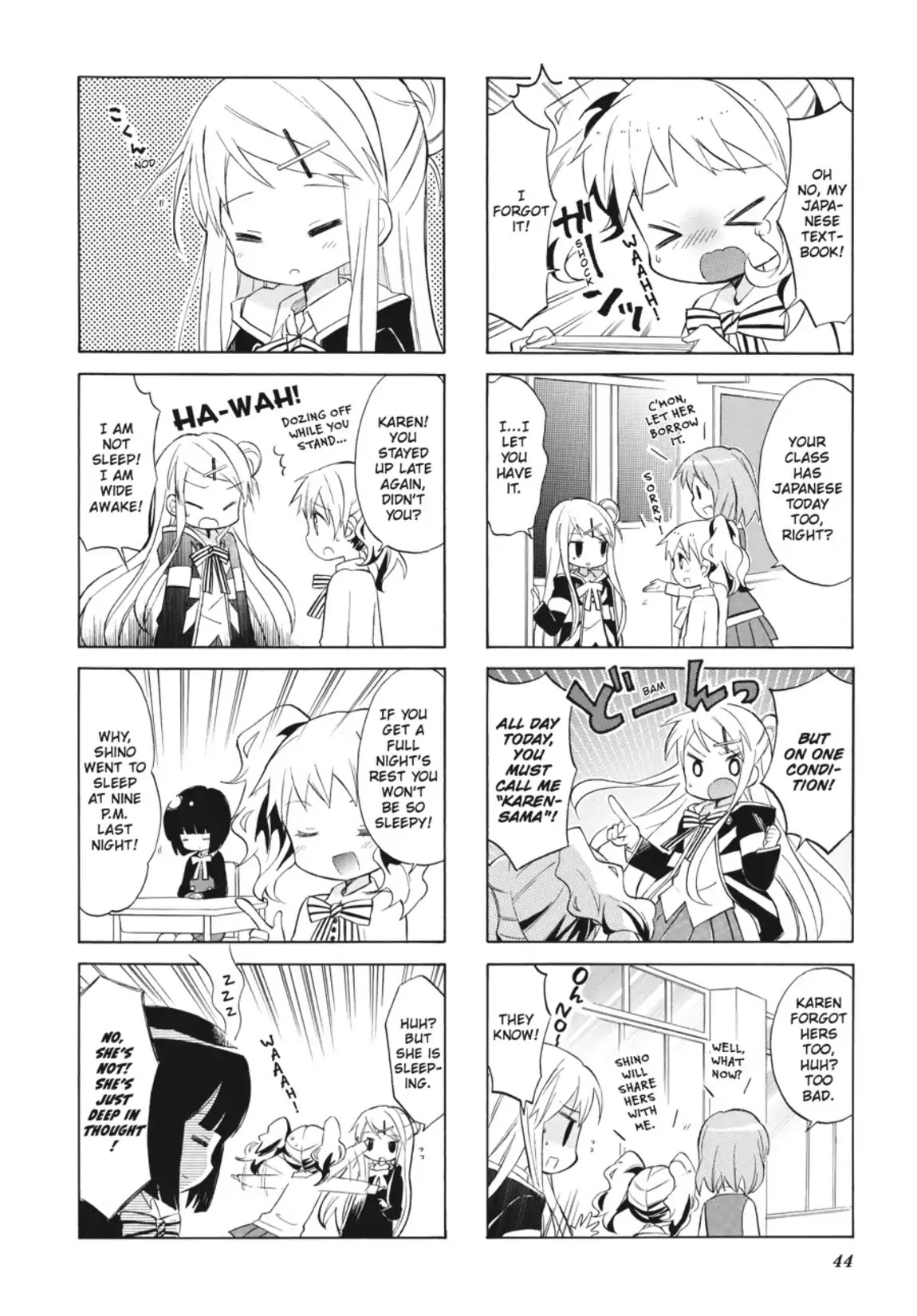 Kiniro Mosaic Chapter 19 page 2 - Chapter 19